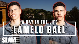 LaMelo Ball Is Paving His Own Wave 🌊 LEAGUE HIM | SLAM Day in the Life