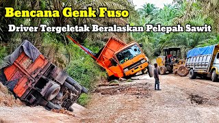 Seperti Terkena Kutukan Truck Fuso Terbalik-balik Di Jalur Neraka Paling Ditakuti Driver