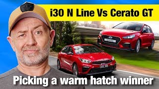 Should you buy a Hyundai i30 N Line or Kia Cerato GT? | Auto Expert John Cadogan