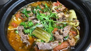 Cách làm thịt bò om dưa-nghệ thuật góc bếp