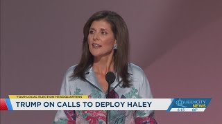 Donald Trump frustrated over calls to use Haley in campaign