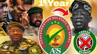 Cikar Shekara Daya A.E.S🇳🇪🇲🇱🇧🇫Da Ficewa Daka kungiyar Ecowas🇳🇬❌️🇫🇷❌️🇺🇸❌️📢Jama'a Ku Saurari Rahotonan