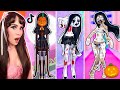 Testing TOP VIRAL HALLOWEEN TikTok Outfit Hacks In Dress To Impress