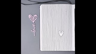 Cute Heart | Freehand Lines Drawing