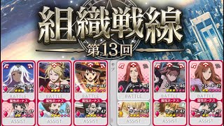 【とある魔術の禁書目録 幻想収束】第13回組織戦線！五和×テッラ(緑)！異能編成で2ターン撃破！