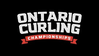 Sheet B  - Ontario Curling Championship Draw 16 - Team Kean v Team King