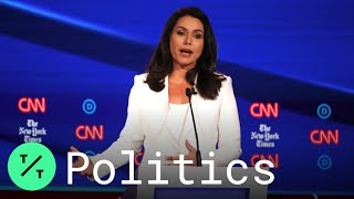 Gabbard Takes Heat on Syria Stance at Democratic Debate