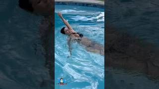 💦💦💦 Working on my back stroke #pool #swim #maryburke