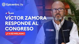 Exministro Zamora responde al Congreso y a Ed Málaga #LoMejorDeRéplica