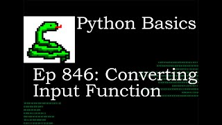 Python Basics Tutorial Doing Math with Input Function | Converting User Input