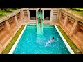 90 Days Built Underground Temple Tunnel and Water Slide Pool