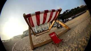 World's Largest Deck Chair on Bournemouth Beach