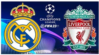 REAL MADRID vs LIVERPOOL (UEFA Champions League) Fifa 23 Gameplay Highlights (No Commentary)