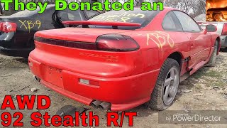 1992 Dodge Stealth RT AWD Twin Turbo Junkyard Find