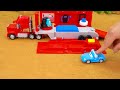 disney pixar cars unboxing review lightning mcqueen albert hinkey mack doc hudson cruz ramirez