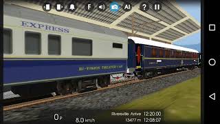 Hmmsim 2 Hitachi Orient Express with D51 Steam locomotive