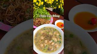 CÁCH NẤU CHÁO CUA ĐỒNG THƠM NGON KHÔNG BỊ TANH | Đàn Ông Vào Bếp #food #foodreview #reviewfood