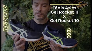 Review Asics Gel Rocket 11 x Rocket 10