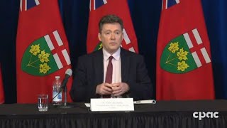Ontario releases its COVID-19 projections – April 3, 2020