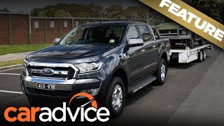 Tow ball mass explained with the Ford Ranger XLT | A CarAdvice Feature