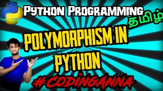 #60 Polymorphism (Oops) in Python || Python Tutorials in Tamil|| #CodingAnna