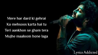 Saanson Ko jeene Ka Ishara Mil Gaya Full Song with Lyrics| Arijit Singh| Zid
