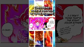 Goku SE CONFUNDE de TRANSFORMACIÓN en NAMEK (Manga OFICIAL de Dragon Ball) | #dragonball #shorts