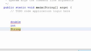java: declaring and initializing variables - lesson 5