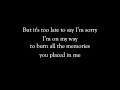 nomy when i m gone w lyrics