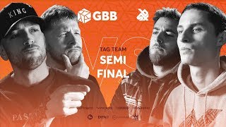 16BITZEE vs MIDDLE SCHOOL |  Grand Beatbox Battle 2019 | Tag Team Semi Final