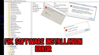 How to fix Software Installation Error in Windows 10/11/8.1 Fail & Install How To Solve