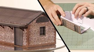 Paper Building Kits - Model Railroad Scenery