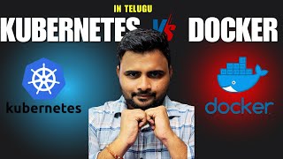 Docker vs Kubernetes in Telugu | Difference Explained | DevOps Tools Comparison for Beginners