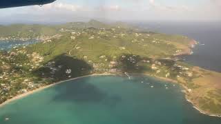 Landing take off on Union Island, Canouan, Bequia and Barbados