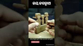 jagannath murti making with clay molding and clay art