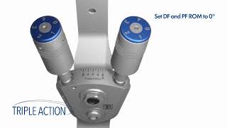 Triple Action Component Adjustment