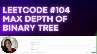 Maximum Depth of Binary Tree problem - Leetcode #104 - Python