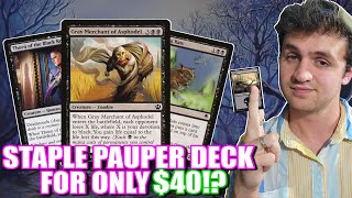 UNBOXING $40 Mono Black Devotion For Pauper! Deck Tech for Magic: The Gathering