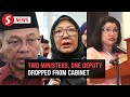 Cabinet reshuffle: Mohd Na'im, Zaliha, Saraswathy dropped