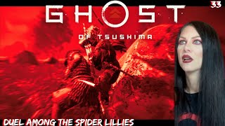 GHOST OF TSUSHIMA - DUEL AMONG THE SPIDER LILLIES - PART 33 - Walkthrough - Sucker Punch