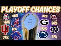 College Football Playoff Chances UPDATED for Champ Week