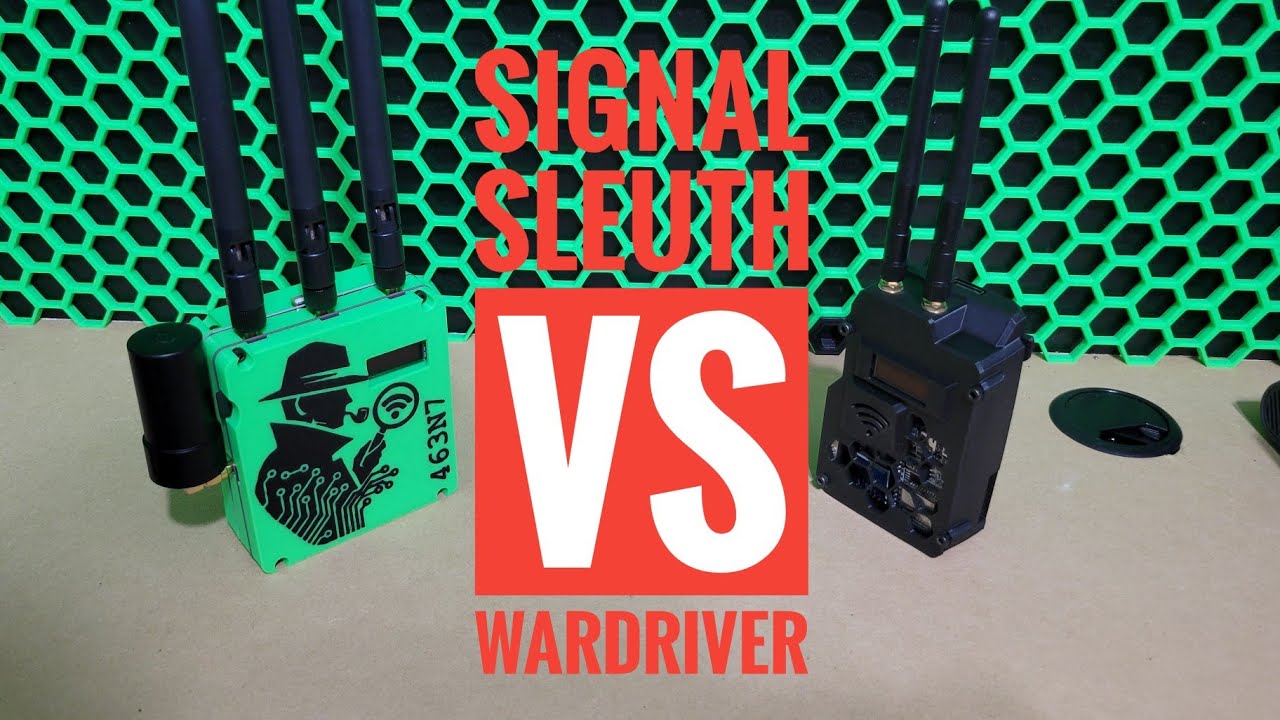 Signal Sleuth Vs Wardriver Youtube