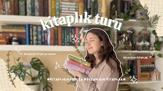 kitaplık turu 📖🌿 kitaplığımdaki en beğendiğim kitaplar 🪴