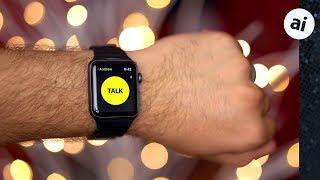 Hands-on with Walkie-Talkie for Apple Watch! ⌚