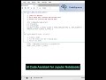 GitHub Copilot for Jupyter Notebooks |  AI Code Assistant for Data Scientists
