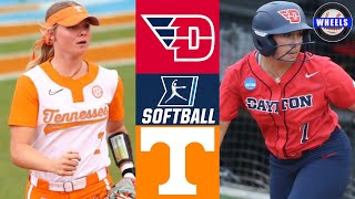 Dayton vs #3 Tennessee | Regionals Opening Round | 2024 College Softball Highlights