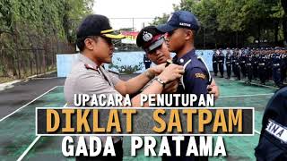 Upacara Penutupan Diklat Satpam GADA PRATAMA Polres Kudus