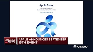 Apple announces Sept. 15 event where it's expected to unveil new iPhones