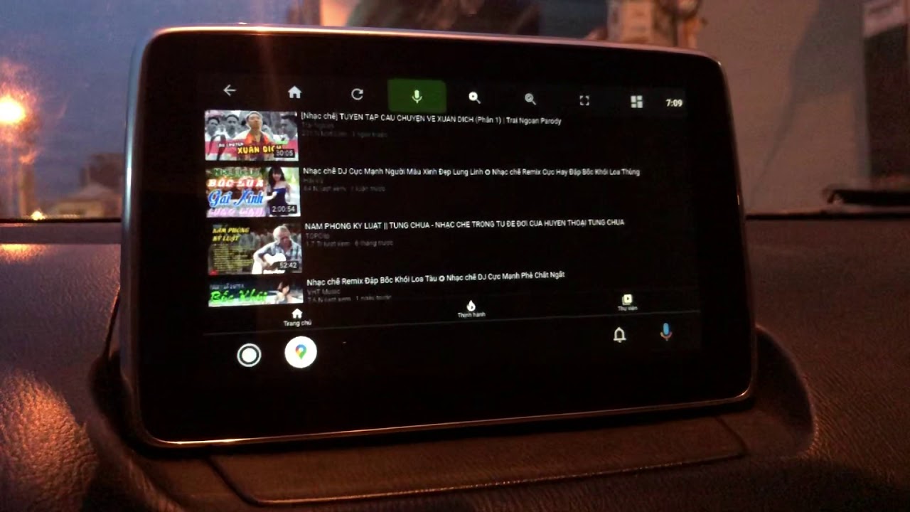 Carstream Trên Android Auto Youtube