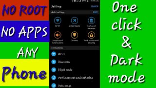 How to Enable Dark mode/black theme for Any Samsung